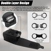 NEXT STATION Double Handcuff Pouch,MOLLE Handcuff Holster fits Multiple Cuffs,Handcuff