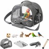 SYZHXHKL Bird Carry Bag, With Perch, Walk Cage, Handle/Shoulder Bag,