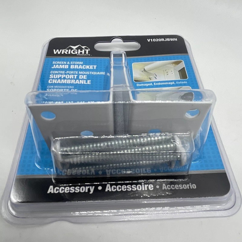 Hampton / Wright Products Wright Products V1020RJBWH Repair Jamb Bracket