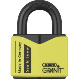ABUS 32441 Granit Plus Hardened Steel Shackle Sea and Snow Padlock Carded