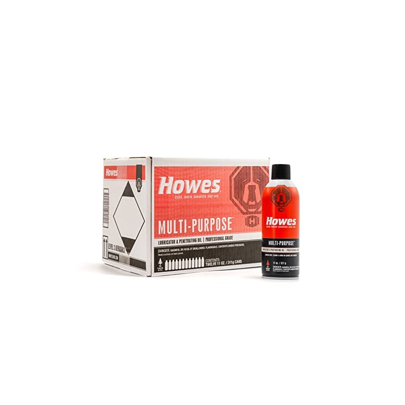 Howes Multi-Purpose 11-Ounce Lubricator and Penetrating Oil Casepack (Twelve 11-Ounce