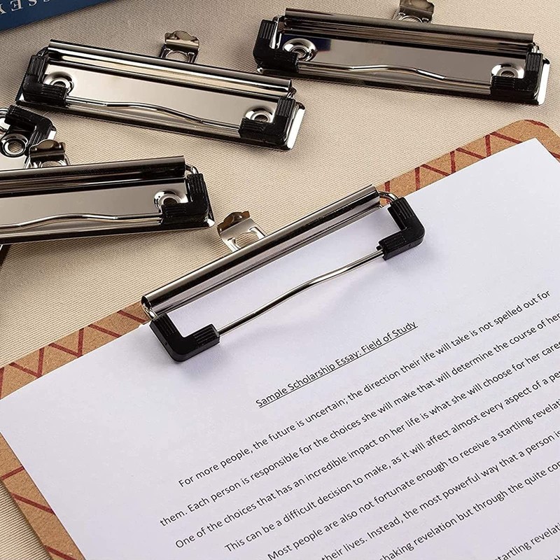 12 Pieces Mountable Clips Clip for Clipboard Clipboard Clipboard Clip