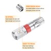 sourcing map 2pcs Torx Screwdriver Bit T30H 1/4" Hex Shank