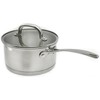 MAGGOPAN Stainless Steel Saucepans Impact Bonded Right Angles SS Saucepan