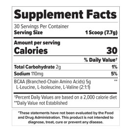 Aminoacidos Finaflex Pure Bcaa 2:1:1 Con Vitamina C // 30 Sr Sabor Fruity Candy