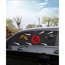 WADY 2 Cortinas para Ventana de Coche,Malla Transpirable con Cierre, Parasol Universal de Coche para Las Ventanas de Malla Transpirable, Parasol de Coche Protección para Lateral Ventana