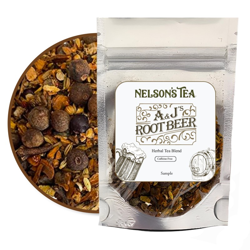 Nelson's Tea A&J's Root Beer - Sarsaparilla Root Herbal Loose