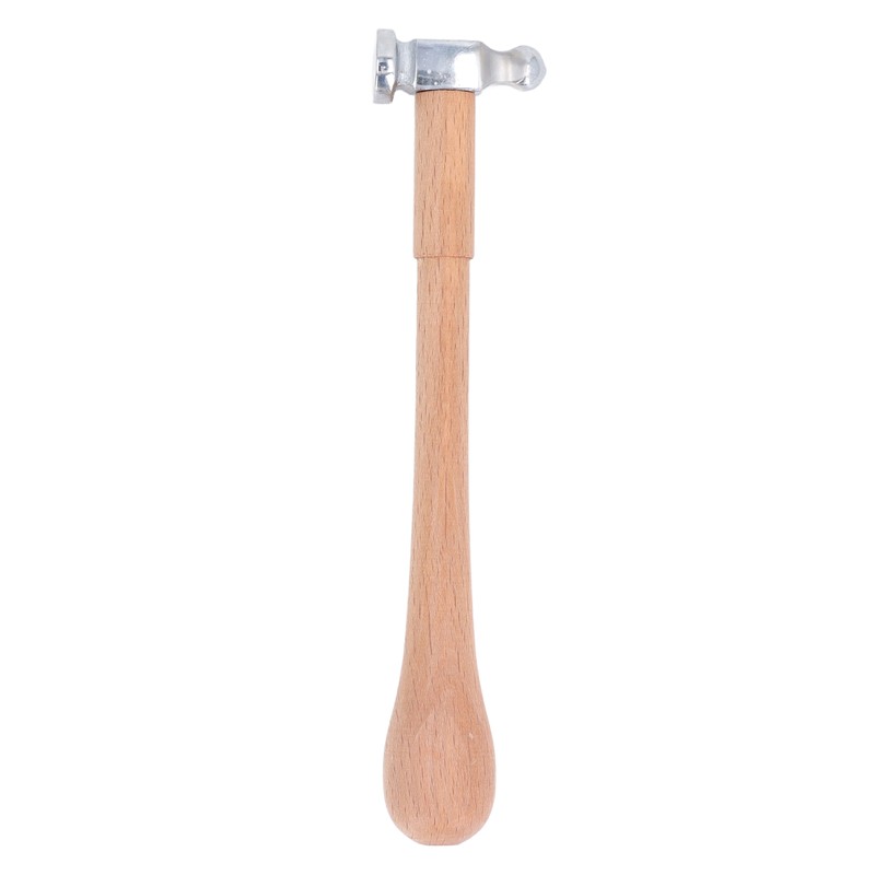 Mini Hammer High Carbon Steel Round Head Ergonomic Wooden Handle