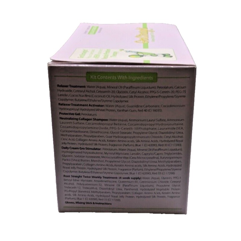 GroStraight Relaxer For Normal Hair Regular Strength 1 Application