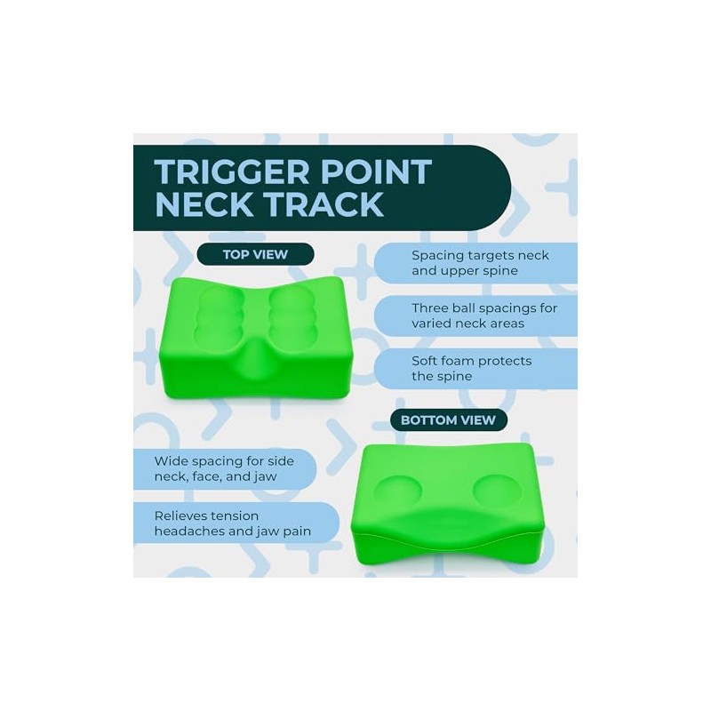 Massage Track Neck Myofascial Release, Trigger Point, Mobility and Physical