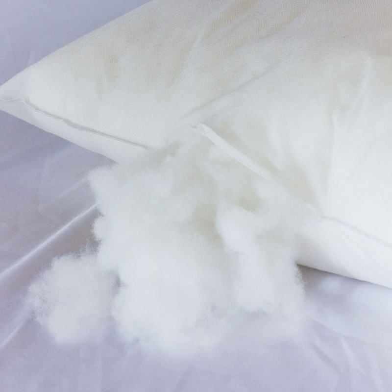 13x22 Outdoor Water Resistant Poly Rectangular Pillow Insert, Breathable Shell,