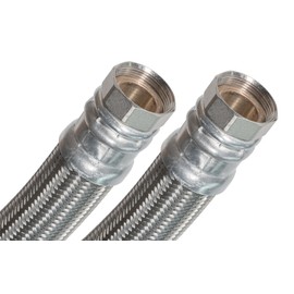 SFX® Reinforced Hose 50 cm DN19-3/4 Inch UM Drinking Water Stainless Steel Braided Flexible Hose 500 mm