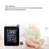Digital Air Quality Monitor 3.7V Portable Carbon Dioxide Detector Temperature