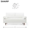 SHARP Wall Clock – Silver/Chrome, Silent Non Ticking 10 Inch