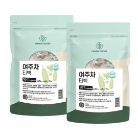 Charm goods 국내산 여주차 티백 순수 100프로 여주 열매 차 50티백X2팩