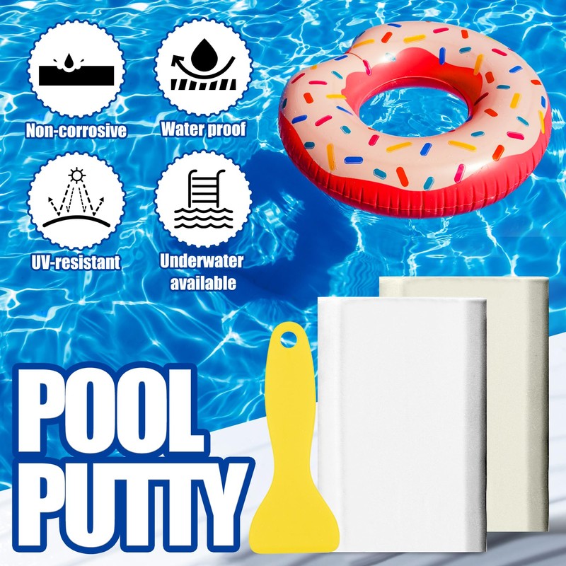 Pool Putty - 10oz 2 Part Epoxy Pool Repair Kit