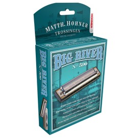 Hohner 590BX Big River Harmonica, Key of C Sharp