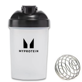 Myprotein Unisex Adult Mini Bottle Shaker - Black, 400 ml (Pack of 1)