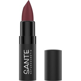 SANTE Naturkosmetik Ultra Matte Lipstick 08 Vibrant Plum