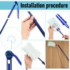 Colingmill 4 Pcs 3 ft Replacement Handles Compatible with Duster