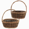 Braid Edge Ironing Basket Set of 2