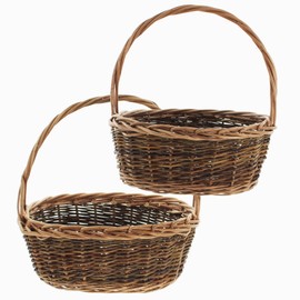 Braid Edge Ironing Basket Set of 2