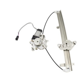 AutoandArt Brock Replacement Drivers Front Power Window Lift Regulator with Motor Assembly Compatible with 98-04 Frontier Pickup Truck 807317B405