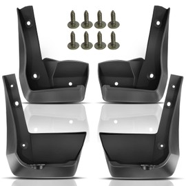 YHTAUTO - Juego de 4 solapas de barro para salpicaduras, accesorios de repuesto para Honda Accord Sedan 2018, 2019, 2020, 2021, 2022, 4 puertas, no para modelo híbrido, delantero y trasero izquierdo,