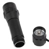 LED Flashlight White Light Battery Powered Aluminium Alloy Retractable Zoom