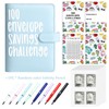 „ÄêFaddish„Äë100 envelope savings books + unlimited writing pencils for easy