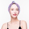 COHEALI 2 Piezas Toalla de Microfibra Absorbente para Cabello Diseño