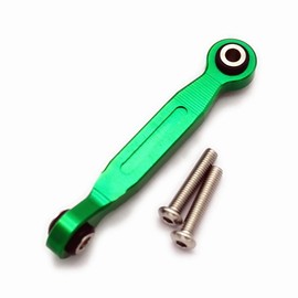 Aluminum Servo Steering Linkage 46MM - 1pc Green for 1/5 RC XMAXX 6S & 8S Instead of 7747