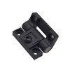 10PCS Adjustable Torque Hinge 43mmx36mm Black Plastic 4 Countersunk Holes