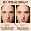 Under Eye Concealer Full Coverage, Waterproof Makeup Concealer for Dark