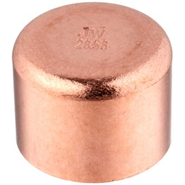 Kakudai Copper Tube Cap 6695-28.58 Inner Diameter: 1.1 inches (28.58 mm)