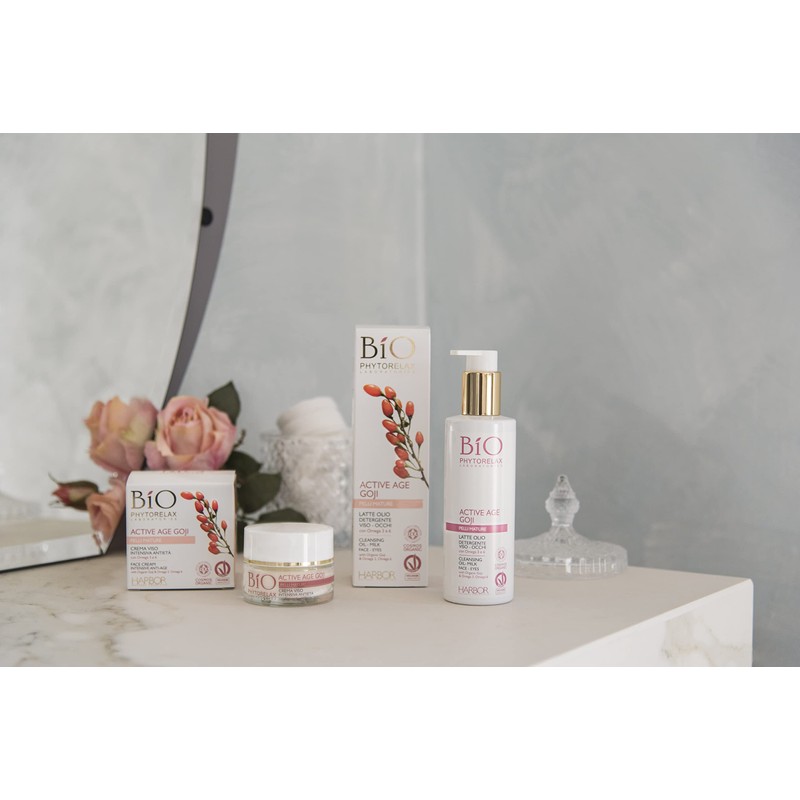 HARBOR Goji Milk Cleansing Oil Nourishing Face Eyes 200 Ml