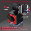 XUNTOP 0-1inch/0.0005inch Dial Digital Indicator and 90lbs (40kg) Magnetic Base