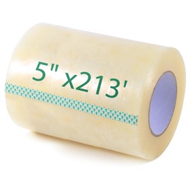 Greenhouse Repair Tape, 6.3 mil Thickness Greenhouse Plastic Tape, Clear UV Resistant Greenhouse Sheeting Coverings Film Tape(5inX213ft)