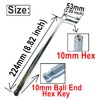 ZQToday 1pcs 10mm Ball End Allen Wrench sets,10mm Hex Key