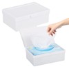 FMOACEN 2 Pack Wipes Dispenser Compatible with Cottonelle Flushable, Refillable