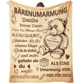 HYDDHQ Best Friend Gifts, Gift Girlfriend Birthday - Hug Blanket, Unique Gifts for Women, Girlfriend, Sister, Wife, Mother for Birthday, Christmas