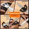 Protractor Angle Finder Carpenter Square Adjustable Aluminum Protractor Square and