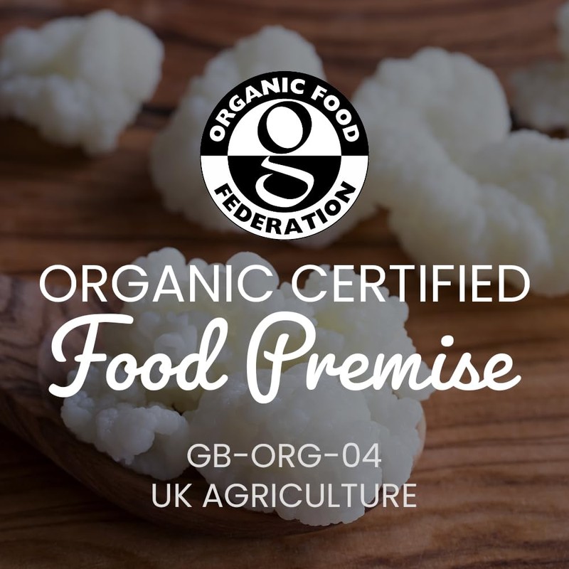 Freshly Fermented - Certified Dehydrated Organic Milk Kefir Grains