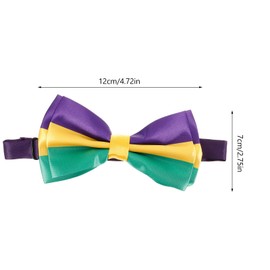 WRITWAA Carnival Bow Tie Bowtie for Men Mens Bow Ties Party Bowtie Pretied Ties for Men Bow Ties for Men Pretied Tuxedo Bowties Men Fun Bow Ties for Men Decorative Bow Tie Funny Bowties