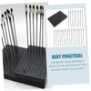 STOBOK Model Making Base Paint Booth Stand 25pcs Clip Base