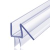Butecare Premium Frameless Shower Door Bottom Seal Strip for Glass