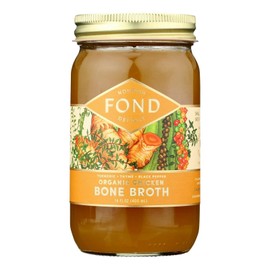 Fond Bone Broth - Bone Broth Liquid Light Turmeric 14 fl. oz (Pack of 4)