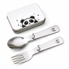 Portable Folding Cutlery Set for Kids – 3-Piece Stainless Steel