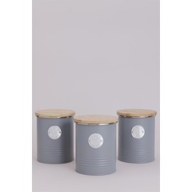 Typhoon Living Coffee Canister, Grey, 1400.732V, 1 Litre