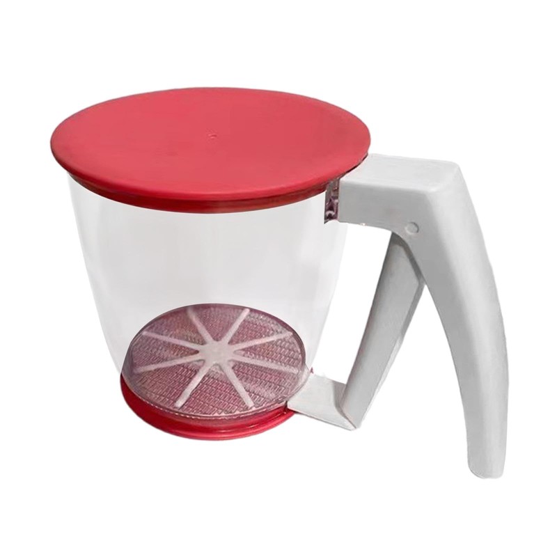 F Fityle Flour Sifter Cup Practical Kitchen Gadgets Flour Sieve